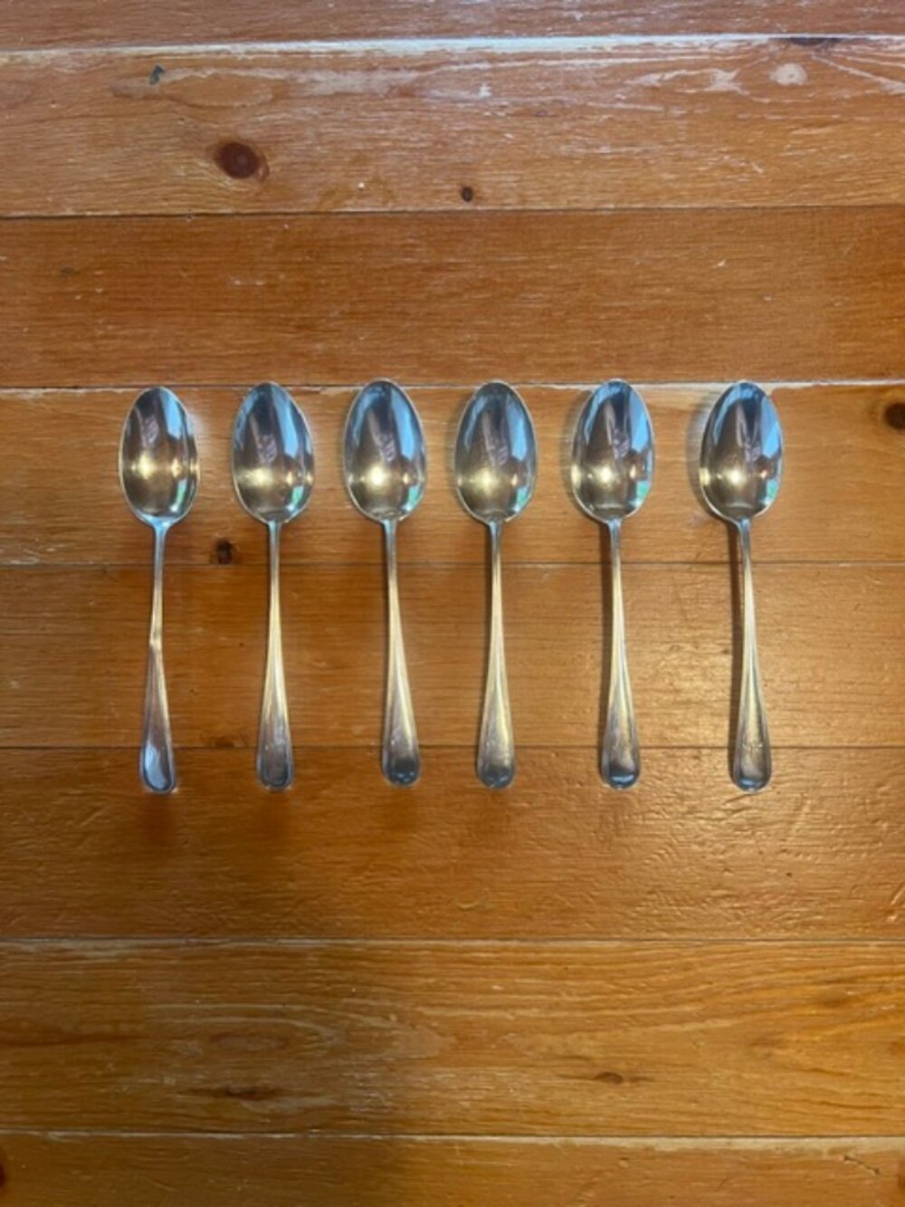 Birks Sterling Silver Teaspoons Set of 6